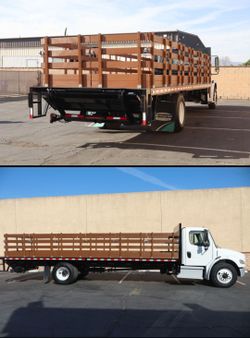 Stake truck side gates FOR 24 FT BED