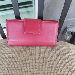 Genuine Leather Wallet With 16 Slots