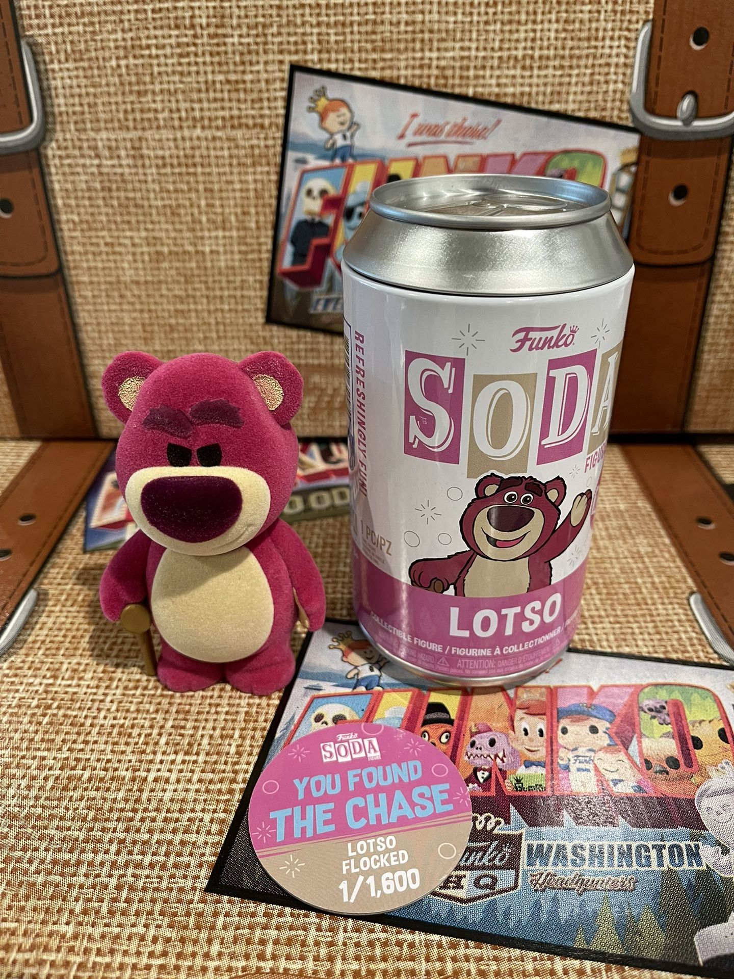 Funko Soda - Lotso (Chase) Flocked
