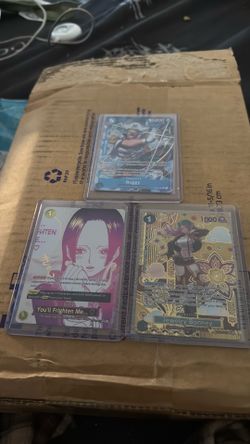 One piece cards for sale or trade