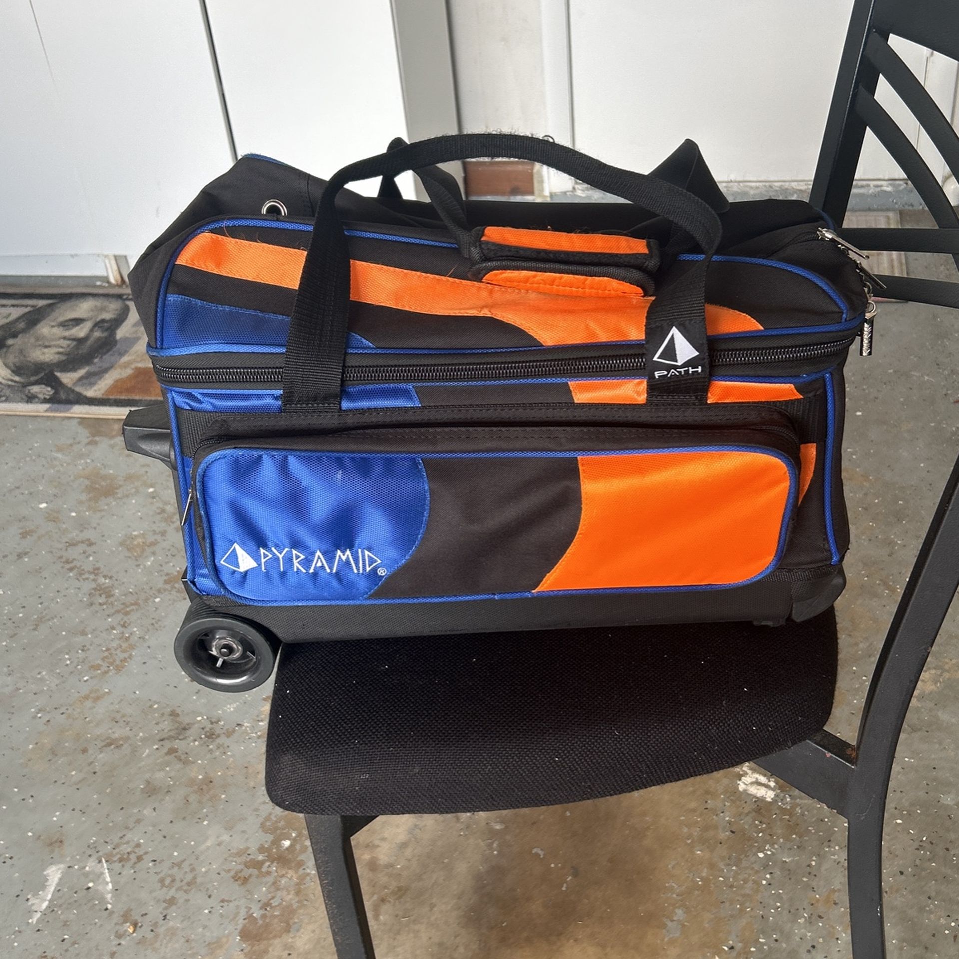Pyramid Roller Double Bowling Bag