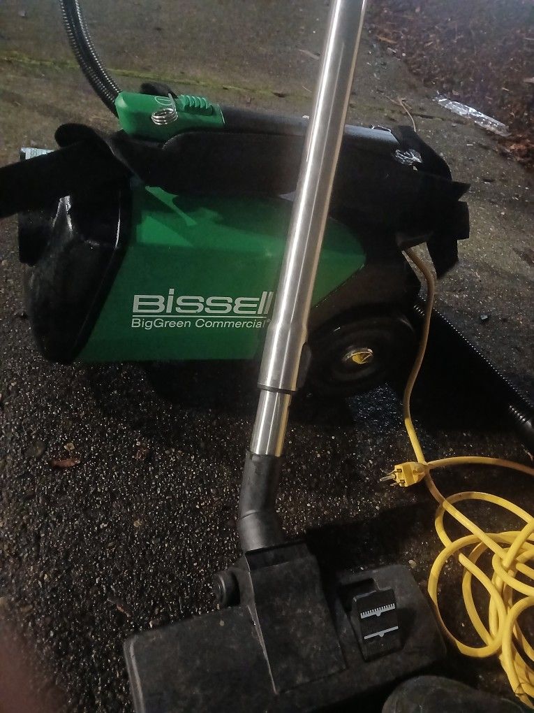 Bissell Big Green Commercial Canister Vacuum Commercial Quality