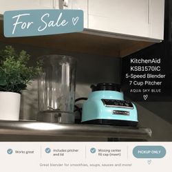KitchenAid Aqua Sky Blue Blender – KSB1570IC