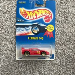 Rare Hot Wheels Ferrari F40