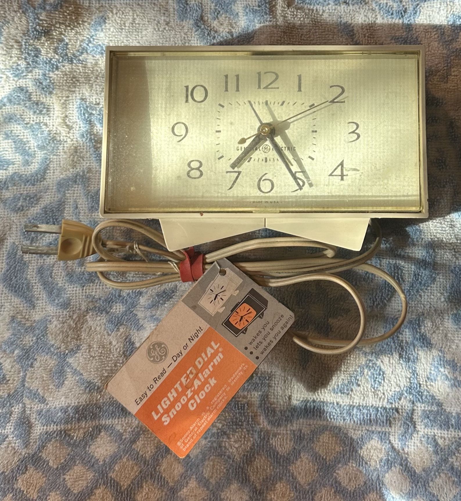 Vintage General Electric Alarm Clock