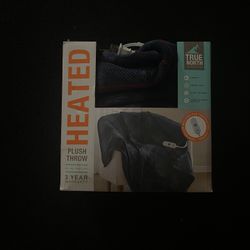 Heated Plush throw