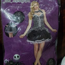 Disfraz de jack skellington para mujer
