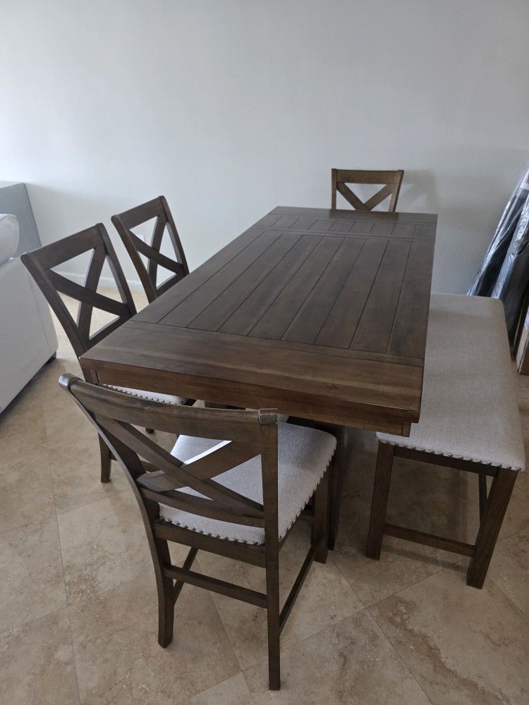 Wood Dining Room Set