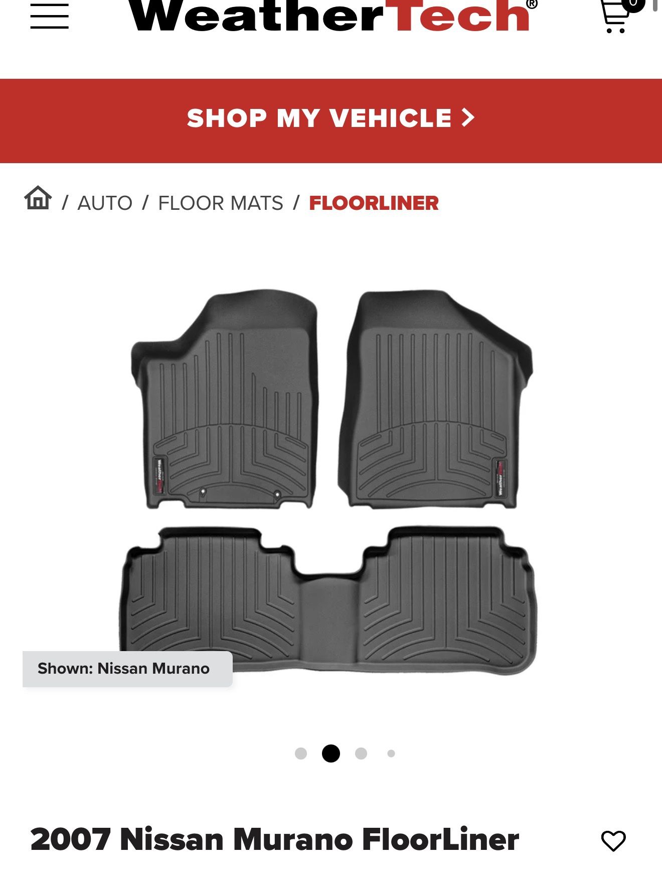 Weather Tech Floor Liner