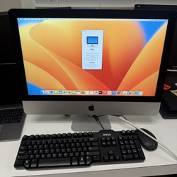 Apple iMac 2017 21.5” 2.3ghz Core i5 8gb RAM 1TB HD macOS Ventura 
