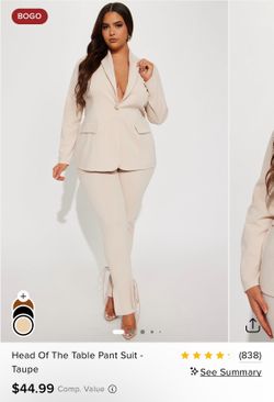 Two piece suit set