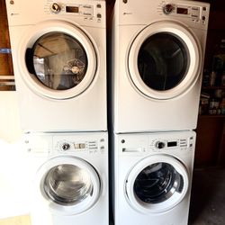 SET WASHER & DRYER GAS