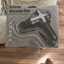 DACORM Massage Machine. New In Sealed Damaged Box