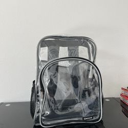 Clear Plastic Backpack