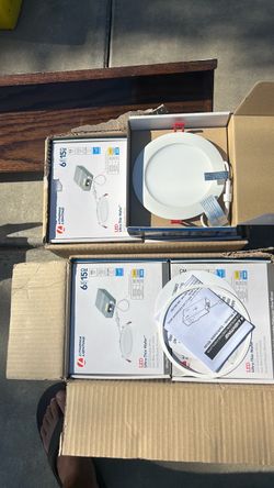 Led wafer lights