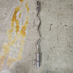 Solid Olympic 2" curl weight bar