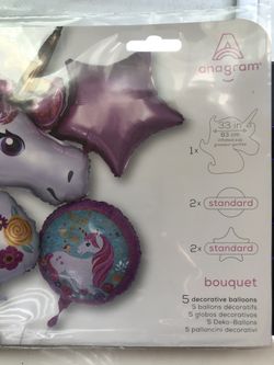 Unicorn balloons