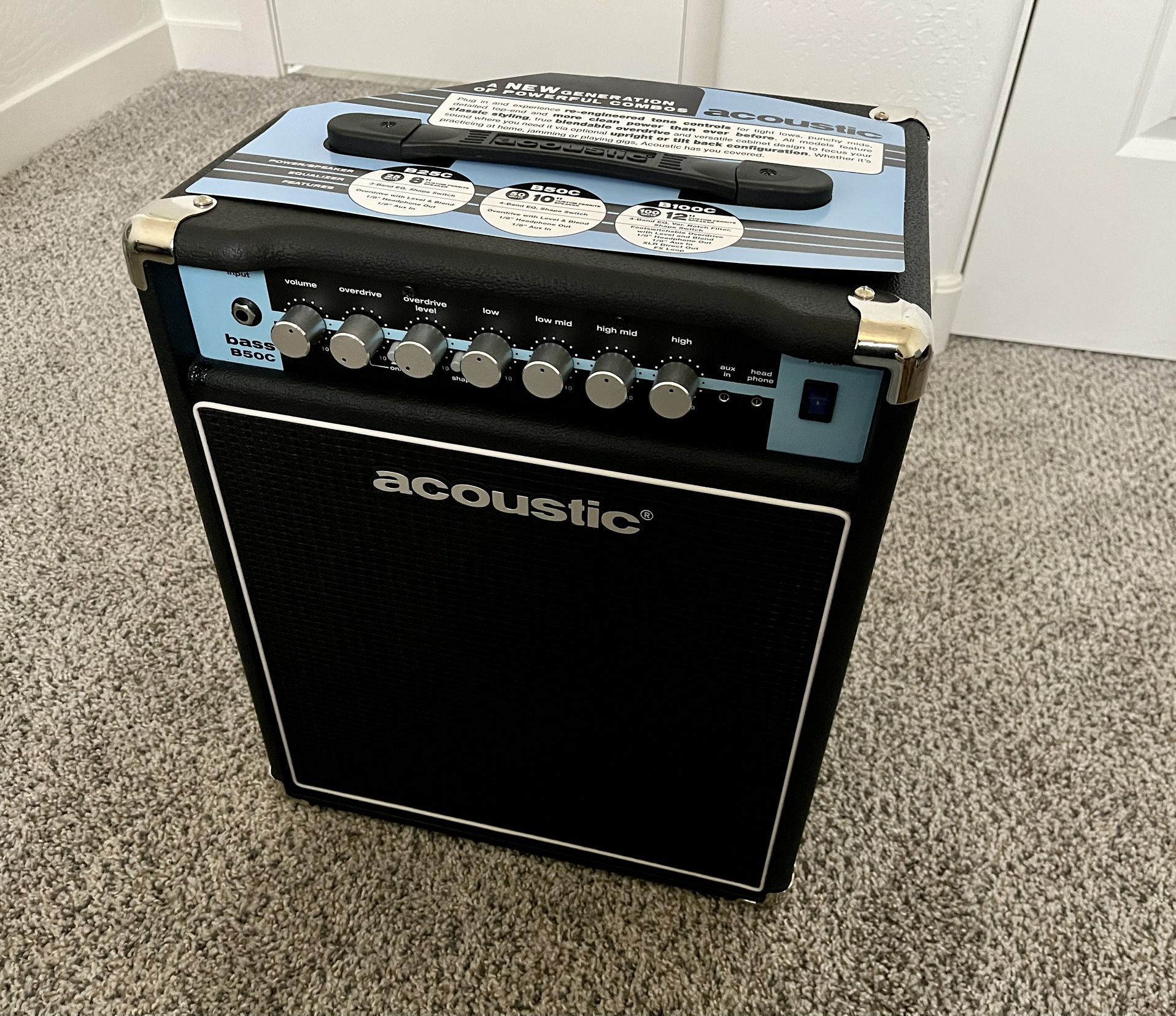 Brand New Jazz Bass, 50 Watt Bass Amp, Gig Bag for Sale in Mesa, AZ