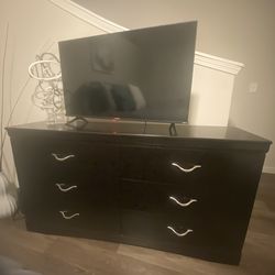 Dark Chocolate 6Drawer Dresser – 48.11” Wide