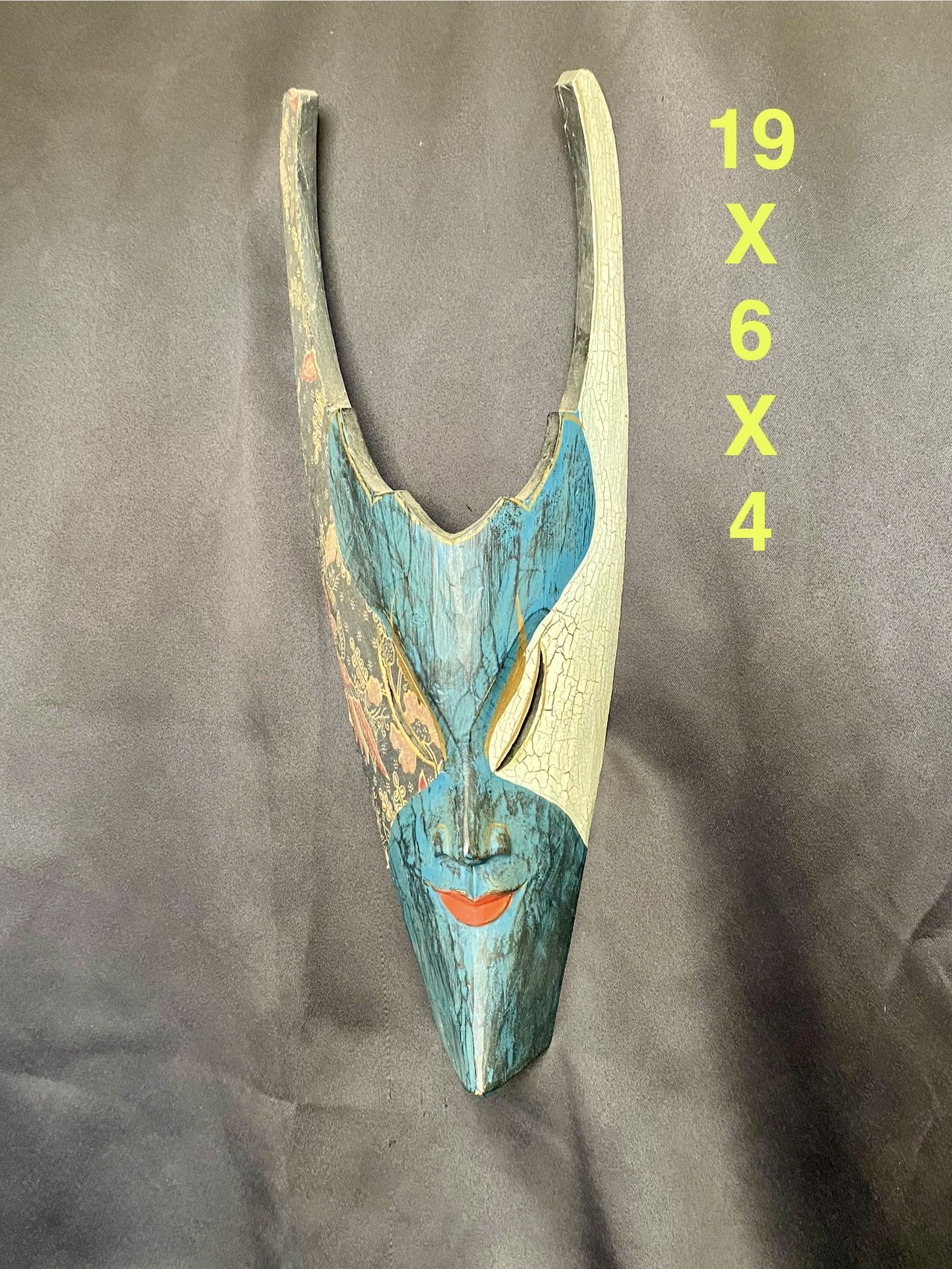 Vintage Bali Tribal Mask 