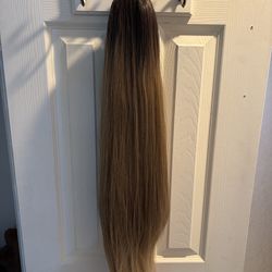 30 inch drawstring ponytail