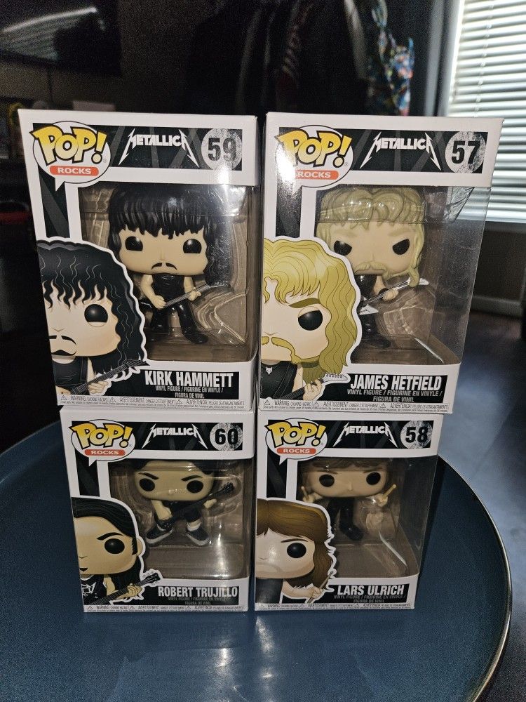 Metallica Funko Pop Set