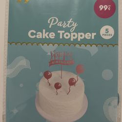 Light Pink Cake Topper