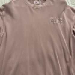 Pink Adidas Lightweight Sweater