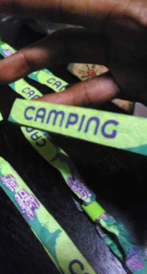 EDC Camp Wristband 3 Day Event