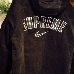 Black Nike Supreme Corduroy Jacket 