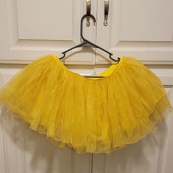 Yellow Tutu Adult Standard Size