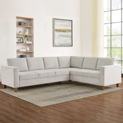 Thomasville Dillard Convertible Sleeper Sectional (MSRP $1600)