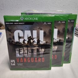 SEALED - Call of Duty: Vanguard - Microsoft Xbox One Xbox Series X - SEALED
