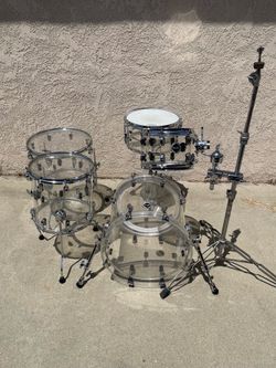 Crush acrylic drums