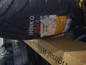 Shinko R006 rear tire
