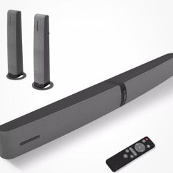 Sound Bar, 90W Sound Bar for Smart TV, Bluetooth Soundbar with Wired & Wireless