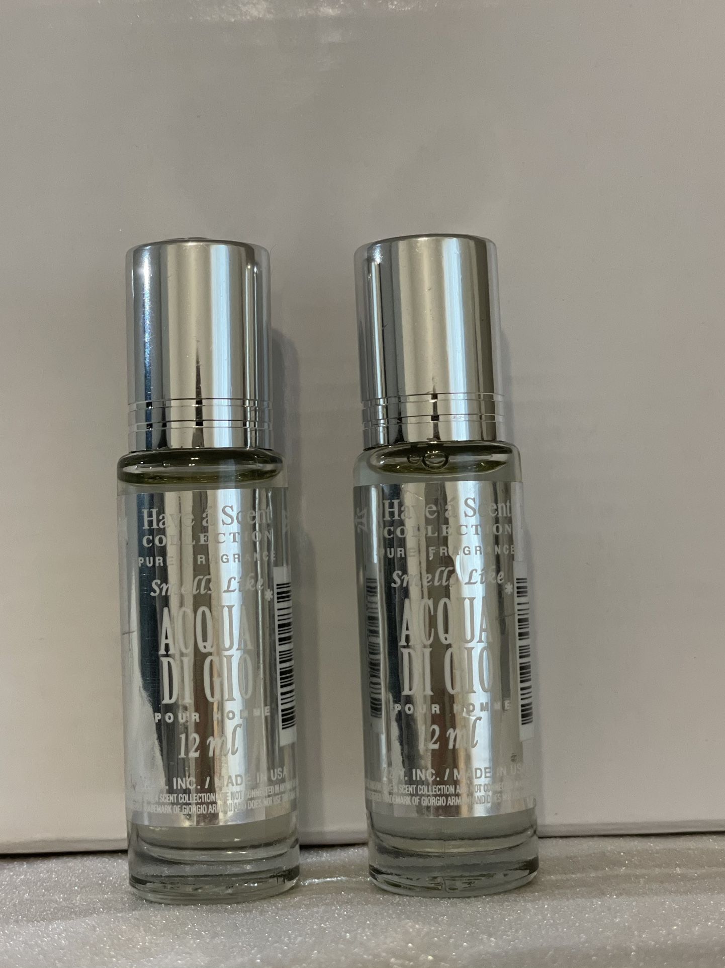 Acqua Di Gio Pack Of 2 Men Perfume Oil Rollerball