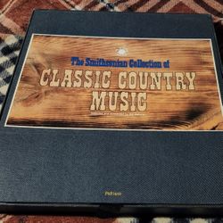 Vintage Smithsonian Collection of Classic Country Music Box Set 8 Cassette Tapes