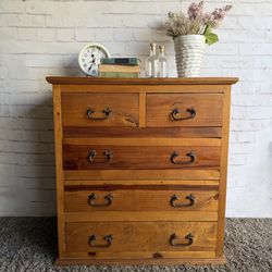 Awesome solid  pine wood dresser Chest of drawers