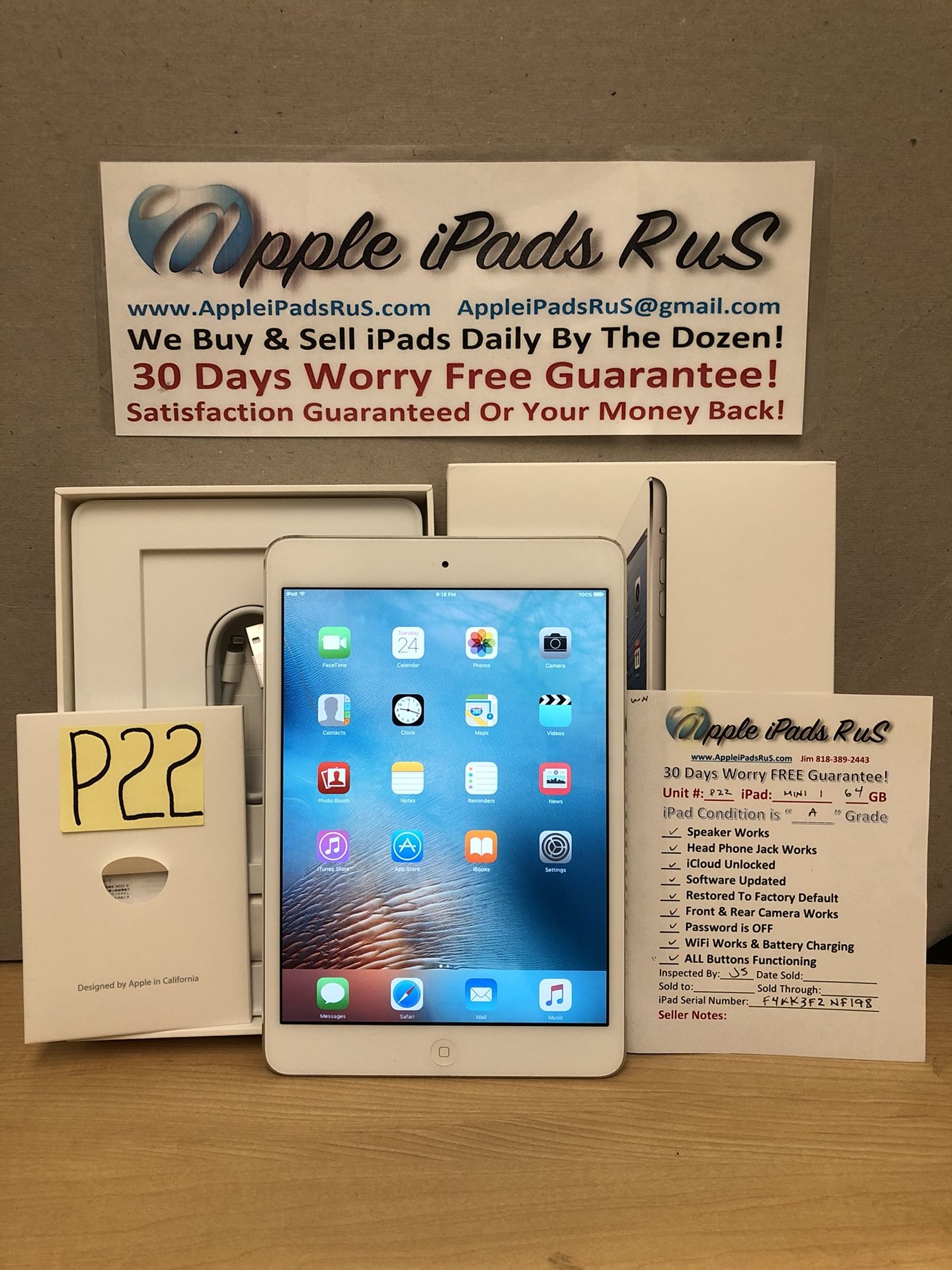 P22 - iPad mini 1 64GB