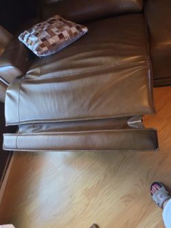 Recling Leather sofa