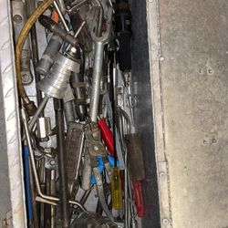Tool Box With Tools 