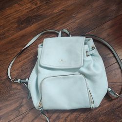 Kate Spade Leather Flap Backpack 