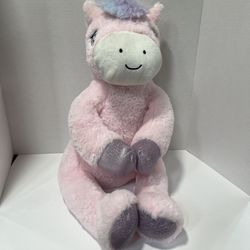 Pink Unicorn Plush 15’