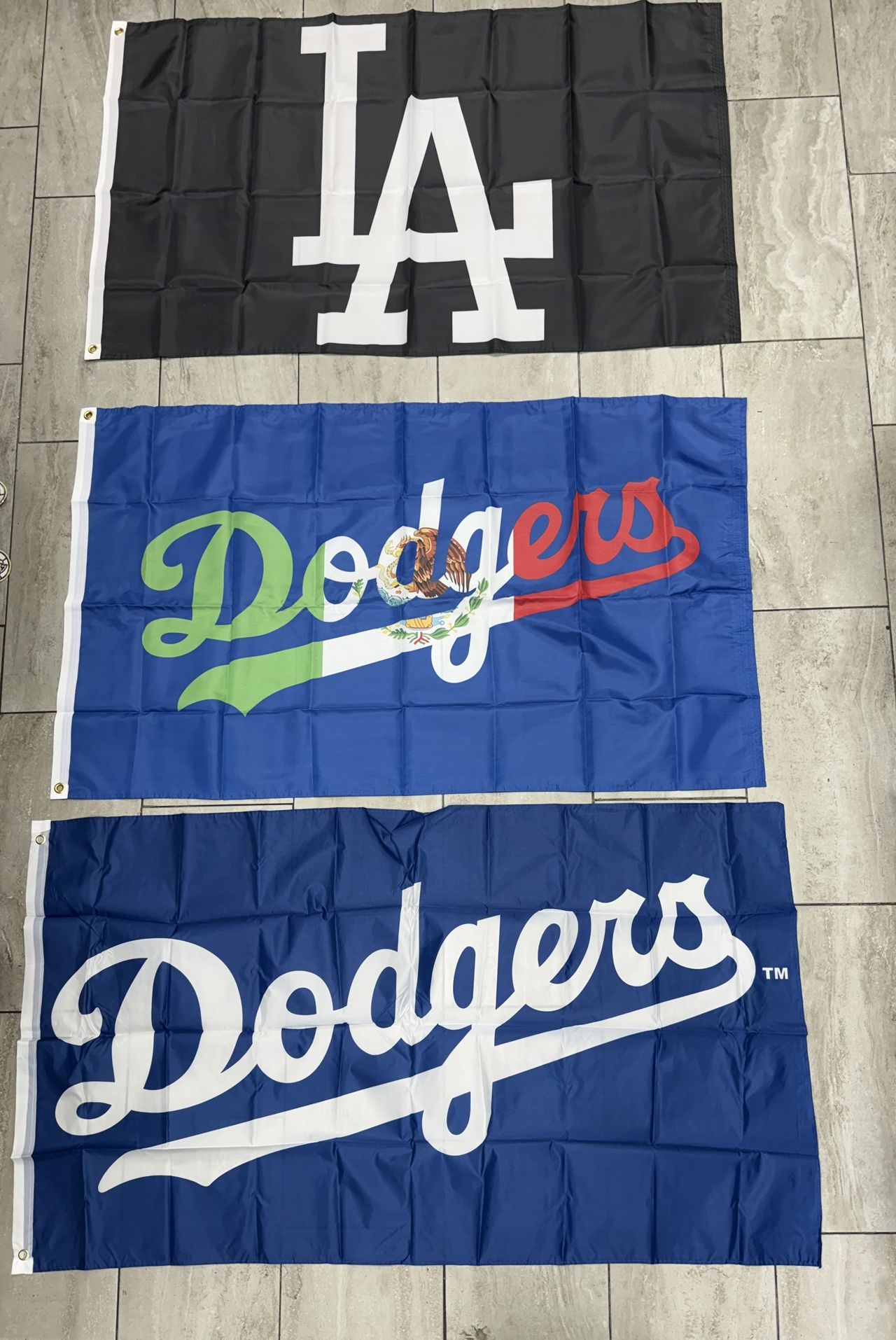 Dodgers Flags 3by 5ft