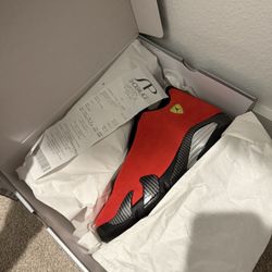Men’s Jordan Retro 14 Ferrari Size 10 DS With Receipt 