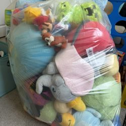 Big Bag Of Mixed Plush’s