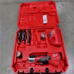 Milwaukee (2573-22) M12 12-Volt Lithium-Ion FORCE LOGIC Press Tool Kit w/ CTS Copper Jaws w/ ONE-KEY
