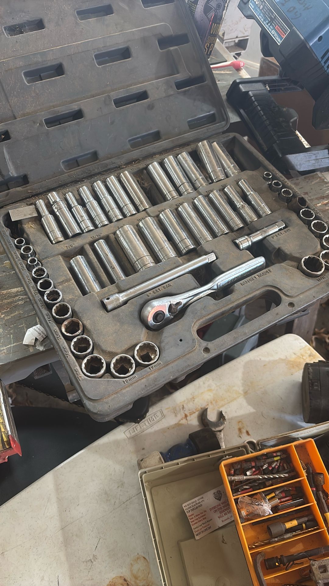 Close To Complete 3/8 Socket Set 