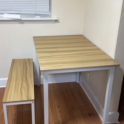 Table With A Bench